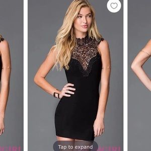 NEW prom girl little black homecoming dress